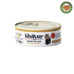 کنسرو غذای گربه با طعم ماهی تن و انبه در سس شایر Shayer Natural With Tuna & Mango in Sauce وزن 110 گرم